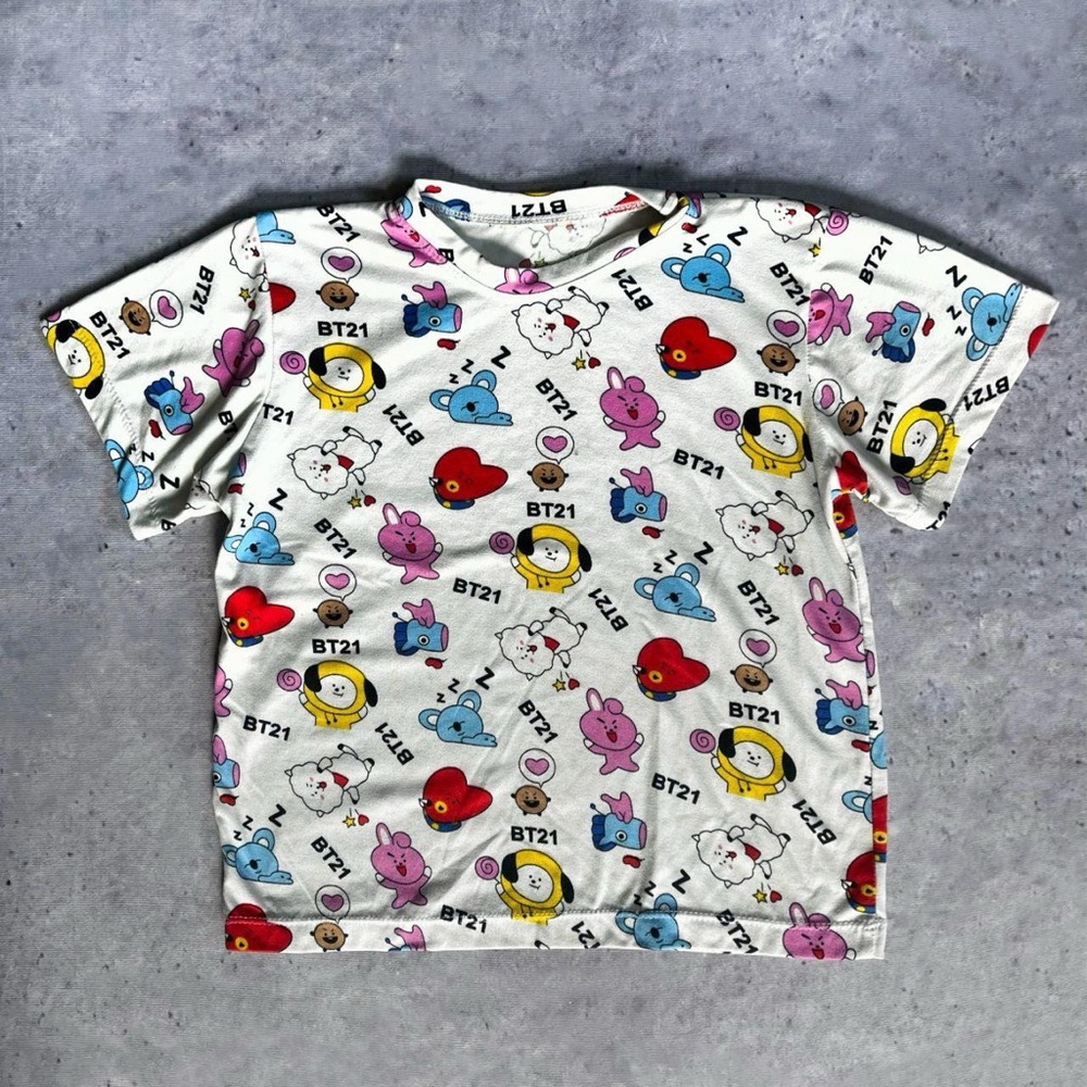 ★ BT21 Allover Print Kawaii Graphic Tee ★